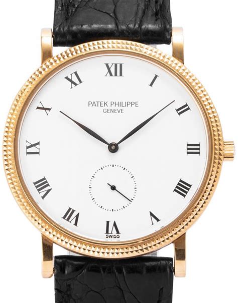 patek philippe calatrava roman numerals